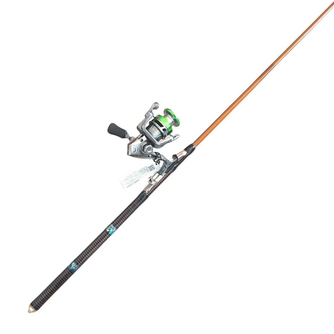 光威幻峰竹盘车竿摇矶款FUJI富士导环37调矶钓竿溪流冲钓