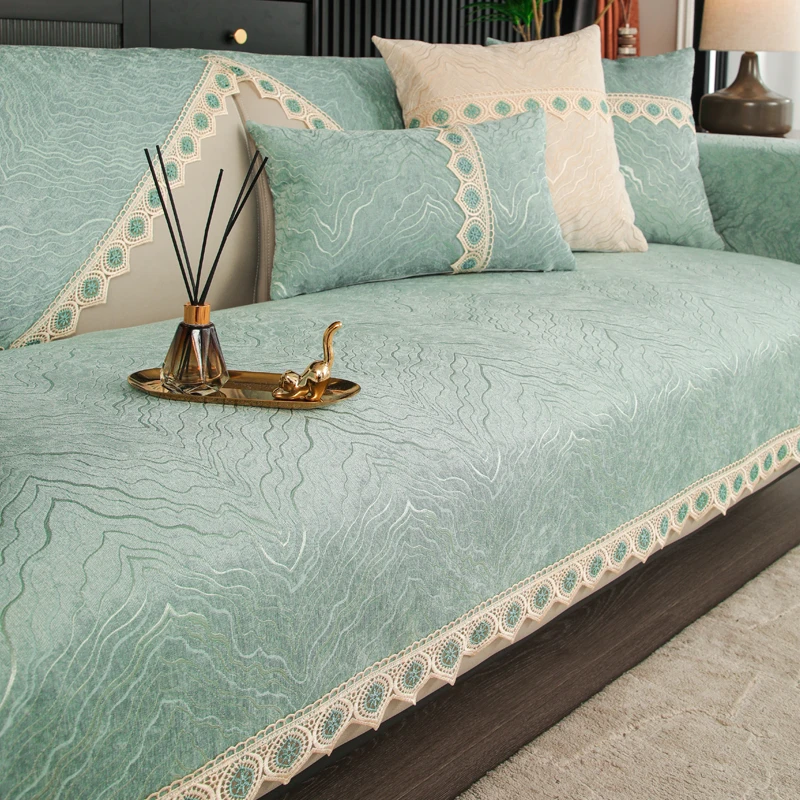 新款沙发垫子轻奢定制现代高端防滑沙发套罩四季通用坐垫