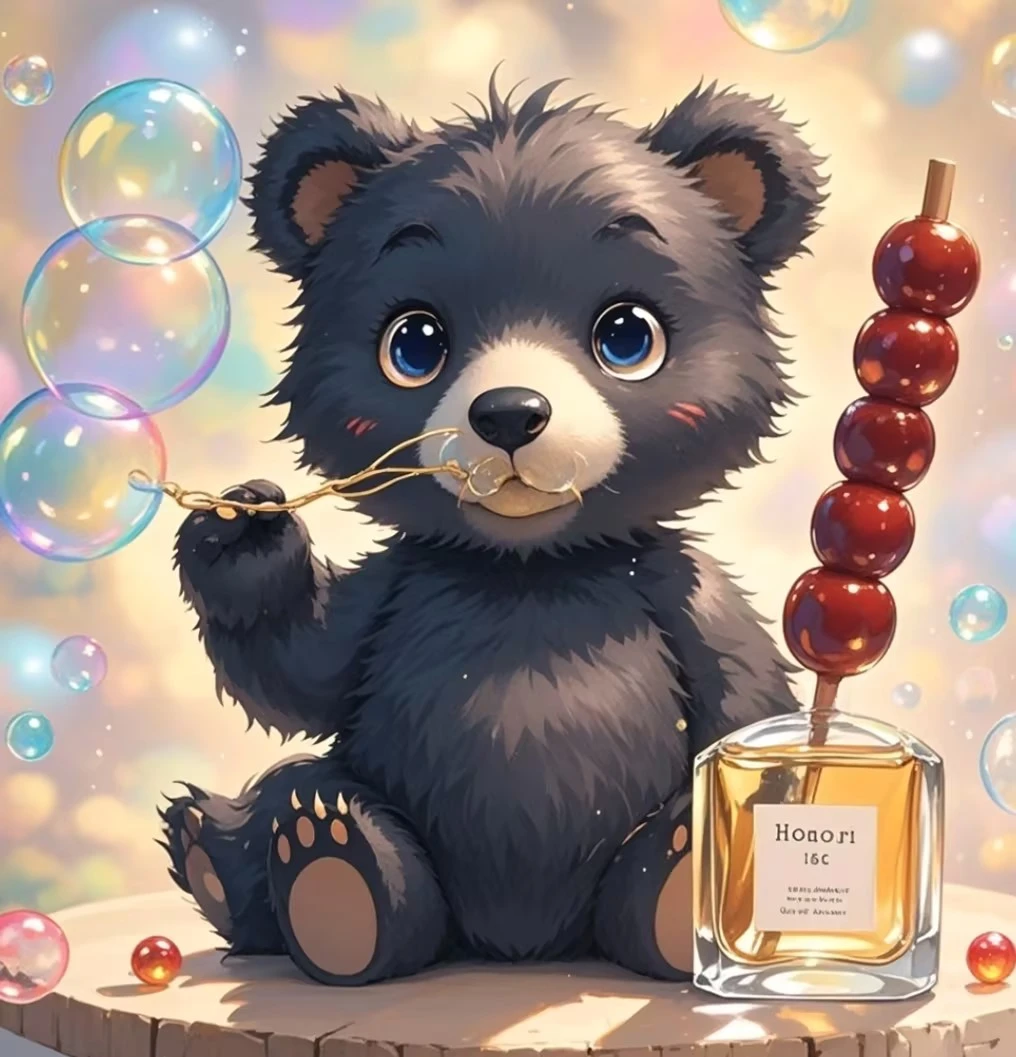 【泡泡熊100ml+卡普里岛橙100ml礼盒+5号】 香水