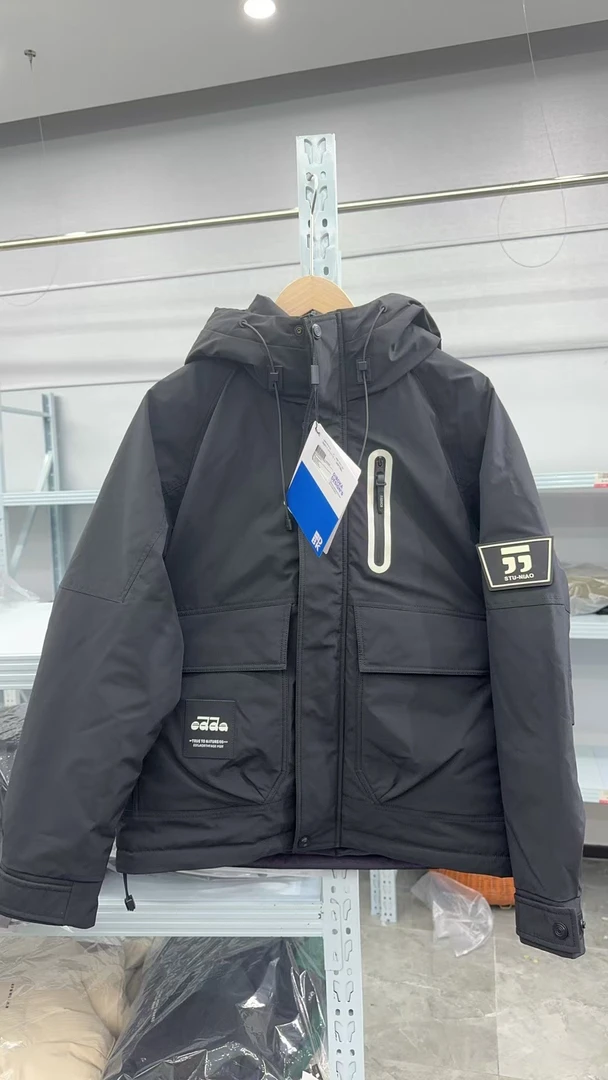 高定极寒户外连帽保暖御寒外套#901