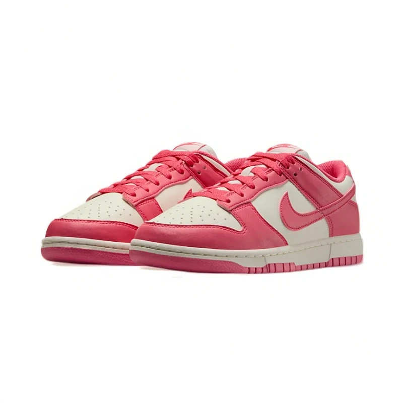 Nike Dunk Low 舒适百搭 低帮板鞋 女款 白粉 DD1873-600
