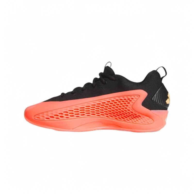 Adidas A.E.1 LOW 防滑回弹 低帮篮球鞋 男款 粉黑 JI4068