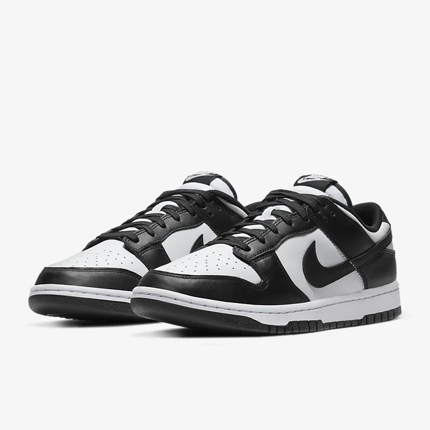 Nike Dunk Retro 经典百搭防滑耐磨低帮板鞋黑白熊猫DD1391-100