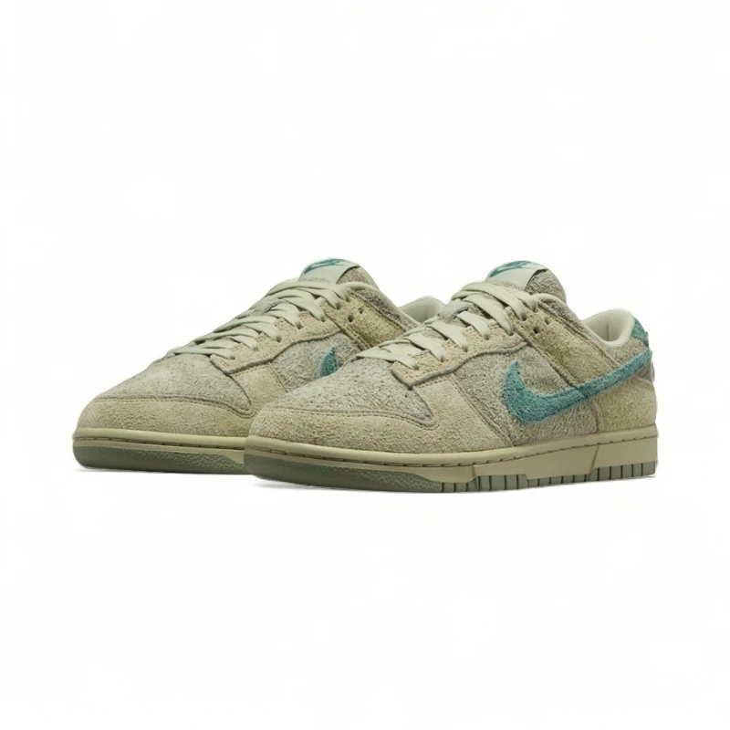 Nike Dunk Low 舒适休闲 低帮板鞋 女款 橄榄绿 HJ7291-371
