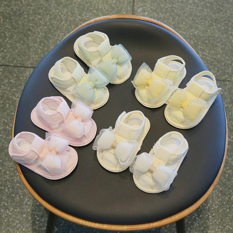夏季小公主凉鞋0-1岁透气幼童防滑包头男宝宝学步凉鞋女12