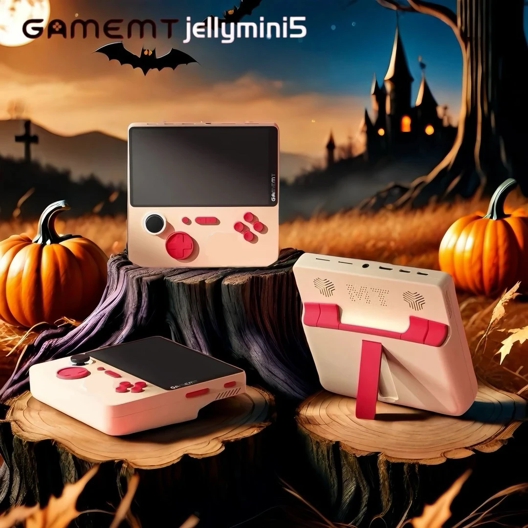 2024新款掌上游戏机双人摇杆街机投影大屏连接电视复古高清充电式