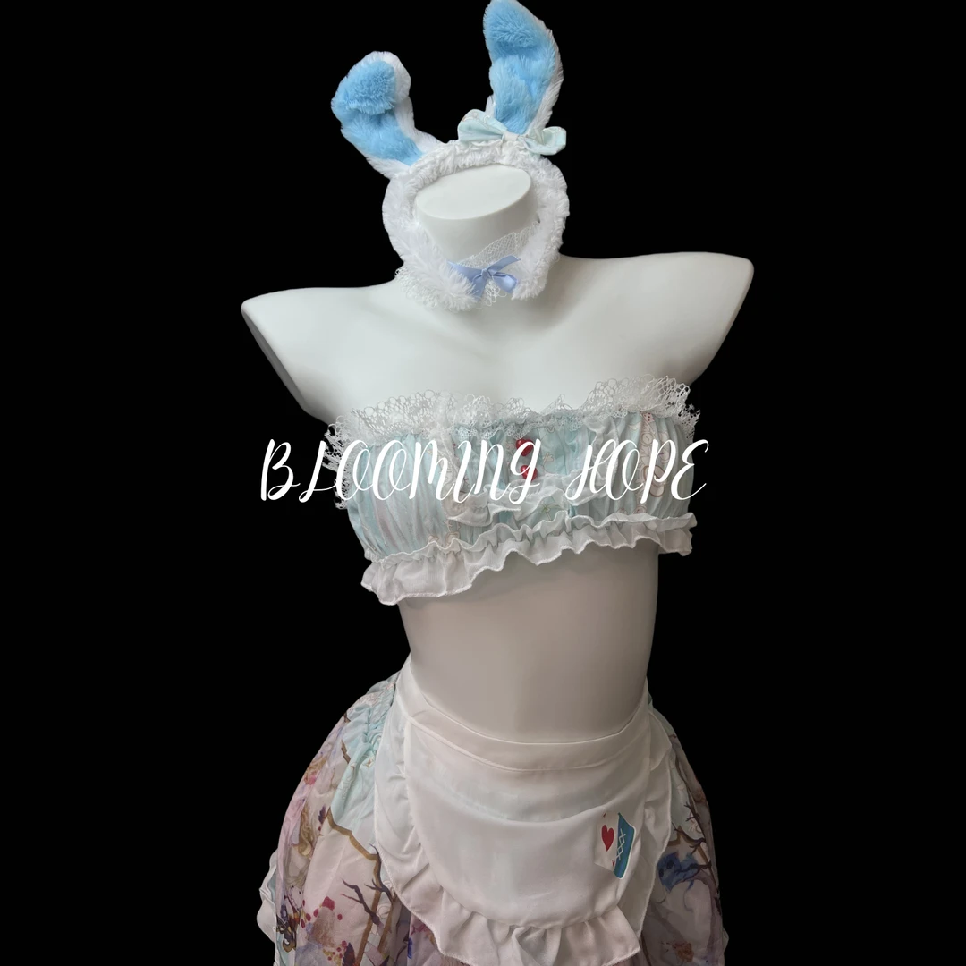 BLOOMING HOPE日系性感动漫cos制服纯欲可爱兔子套装