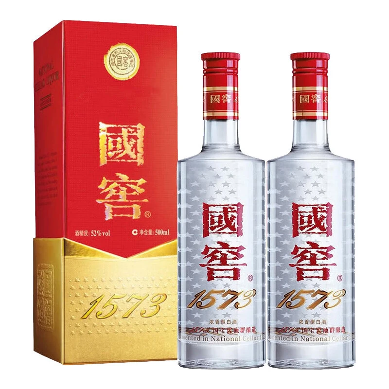 国窖1573浓香型白酒 礼盒装 52度