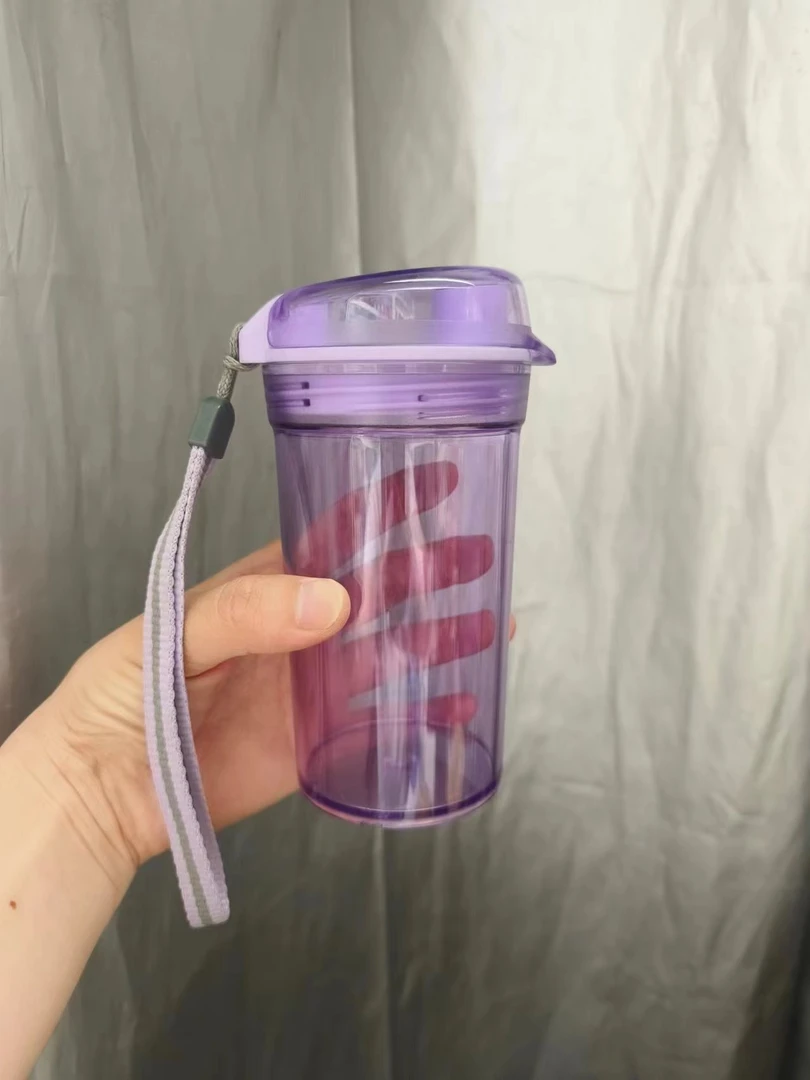 280ML迷你晶彩随心杯 口袋杯 无茶隔时尚可爱学生便携简约无滤格