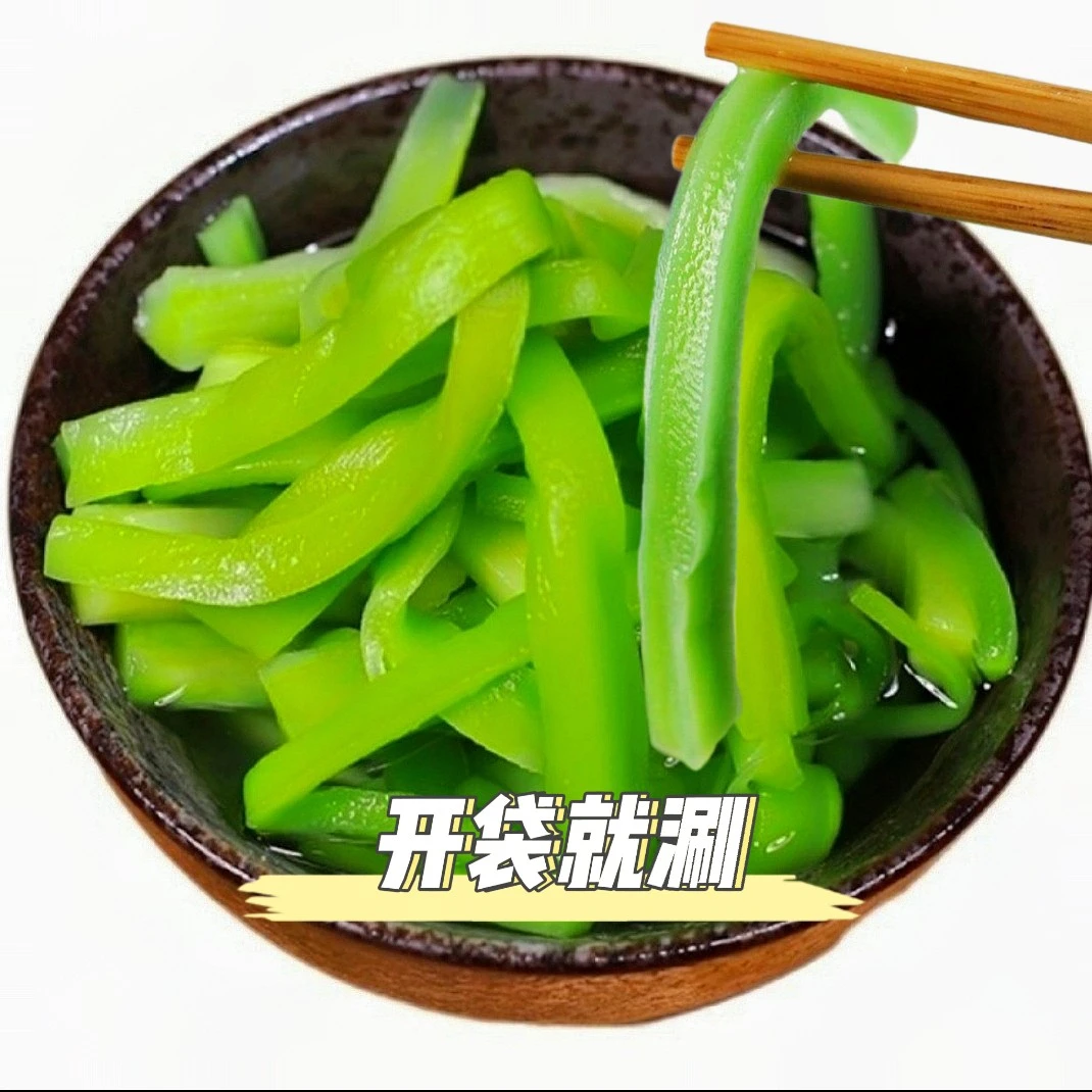 新疆包邮300g/袋开袋即涮固形物≥25%新鲜贡菜开袋即食口感爽口