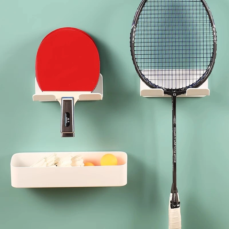 羽毛球拍收纳架网球拍运动器材家用大容量放置运动健身器材整理筐