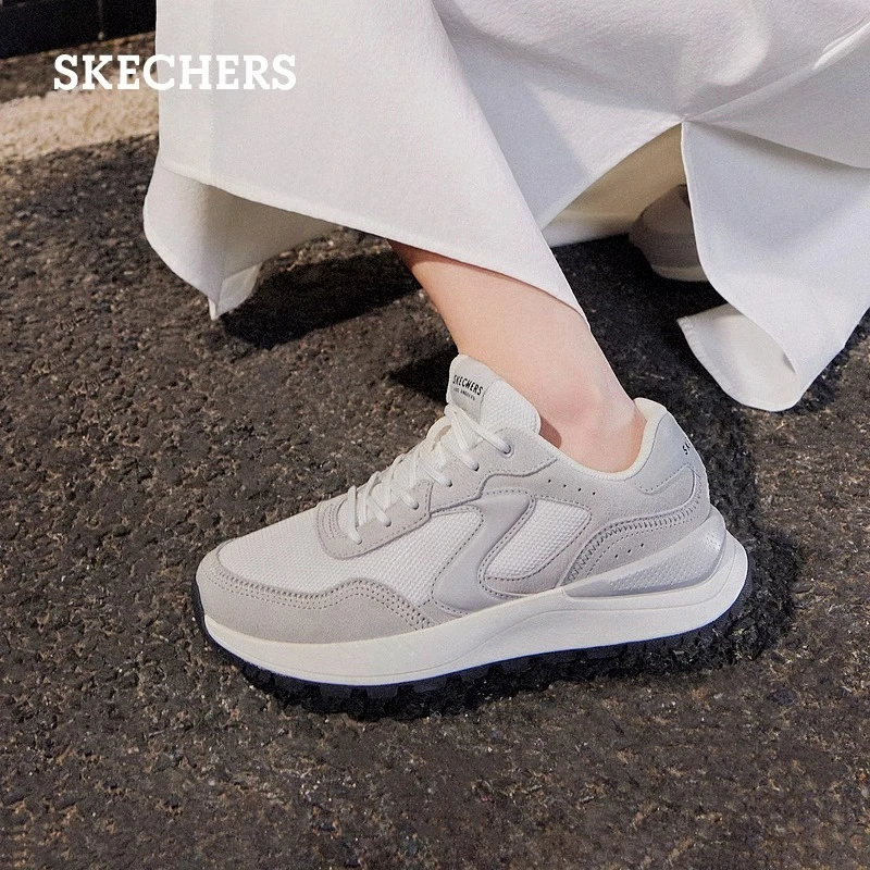 【欧若风】斯凯奇复古德迅鞋厚底时尚百搭人生夏季跑鞋休闲鞋177725