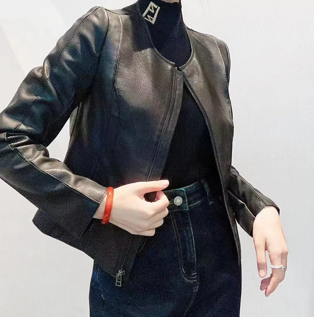 圆领长袖时尚外套4207028