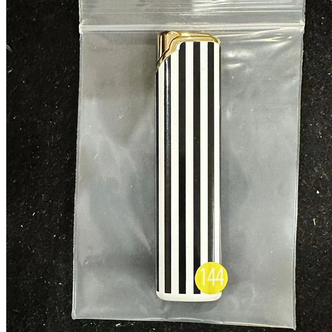 火一把充气打火机黄144号