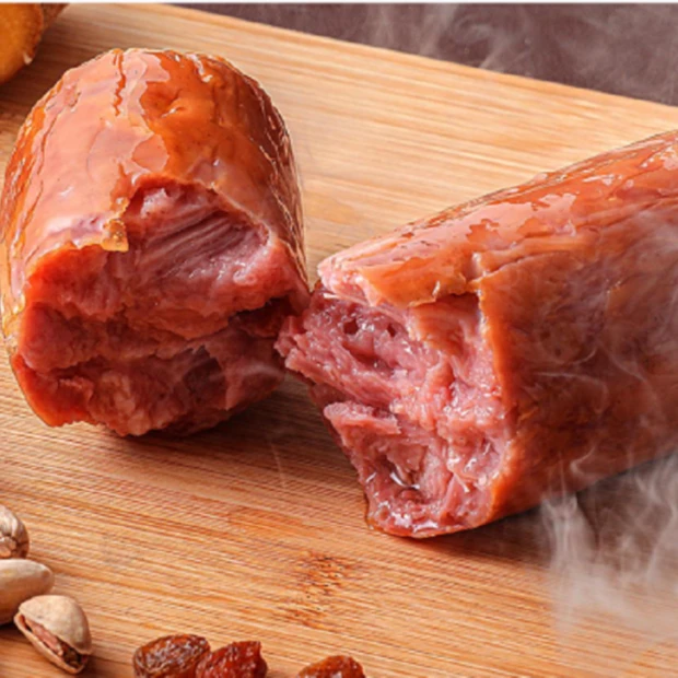 果木熏烤  青岛老火腿  大块肉300克/根 zz