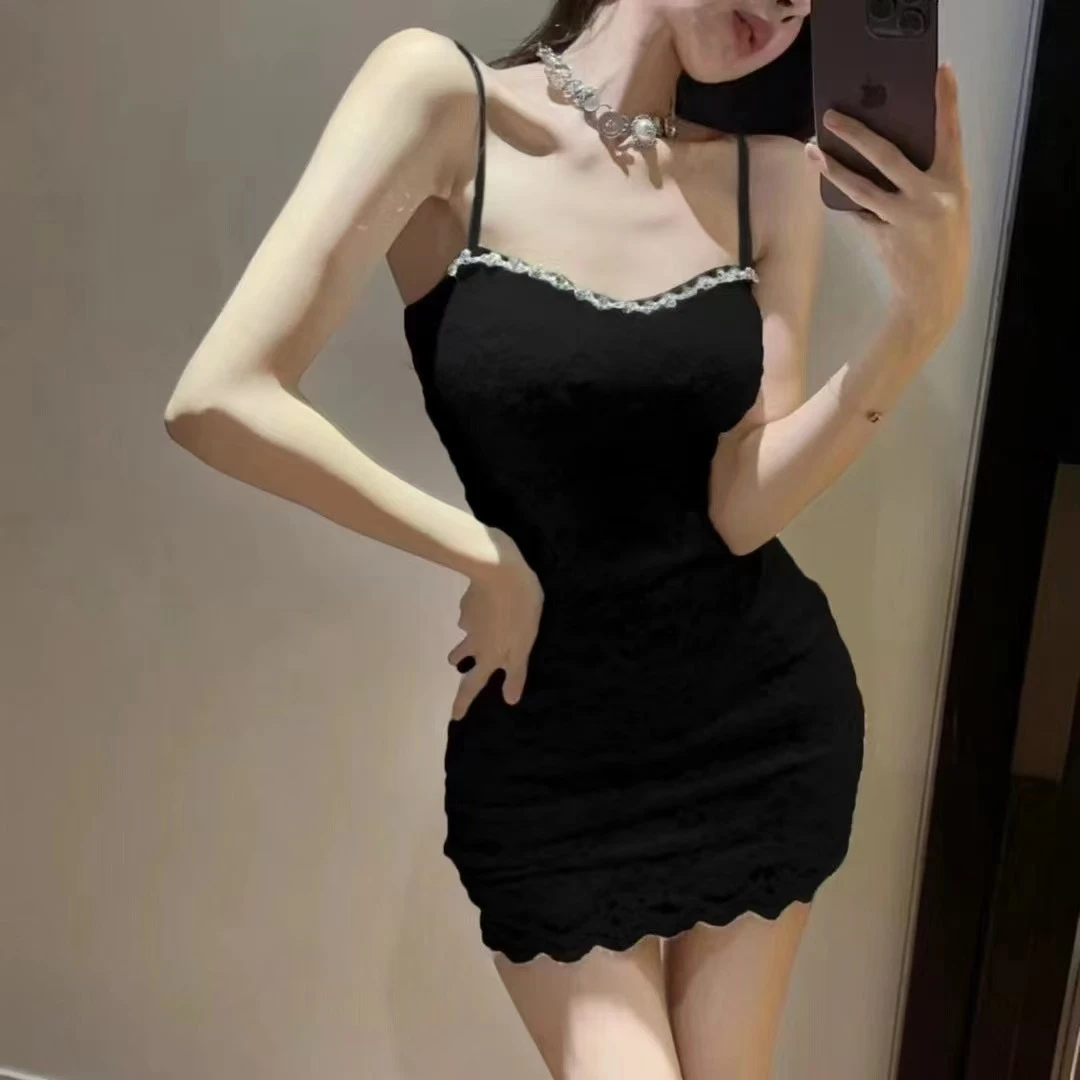 【名媛轻奢】生日连衣裙气质法式一字肩新娘设计师主持人白色宴会