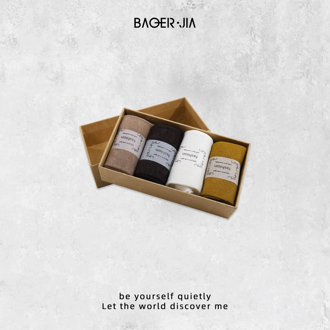 18-宝儿家含幂BN01624308早秋新款穿搭个性编织舒适百搭中筒袜