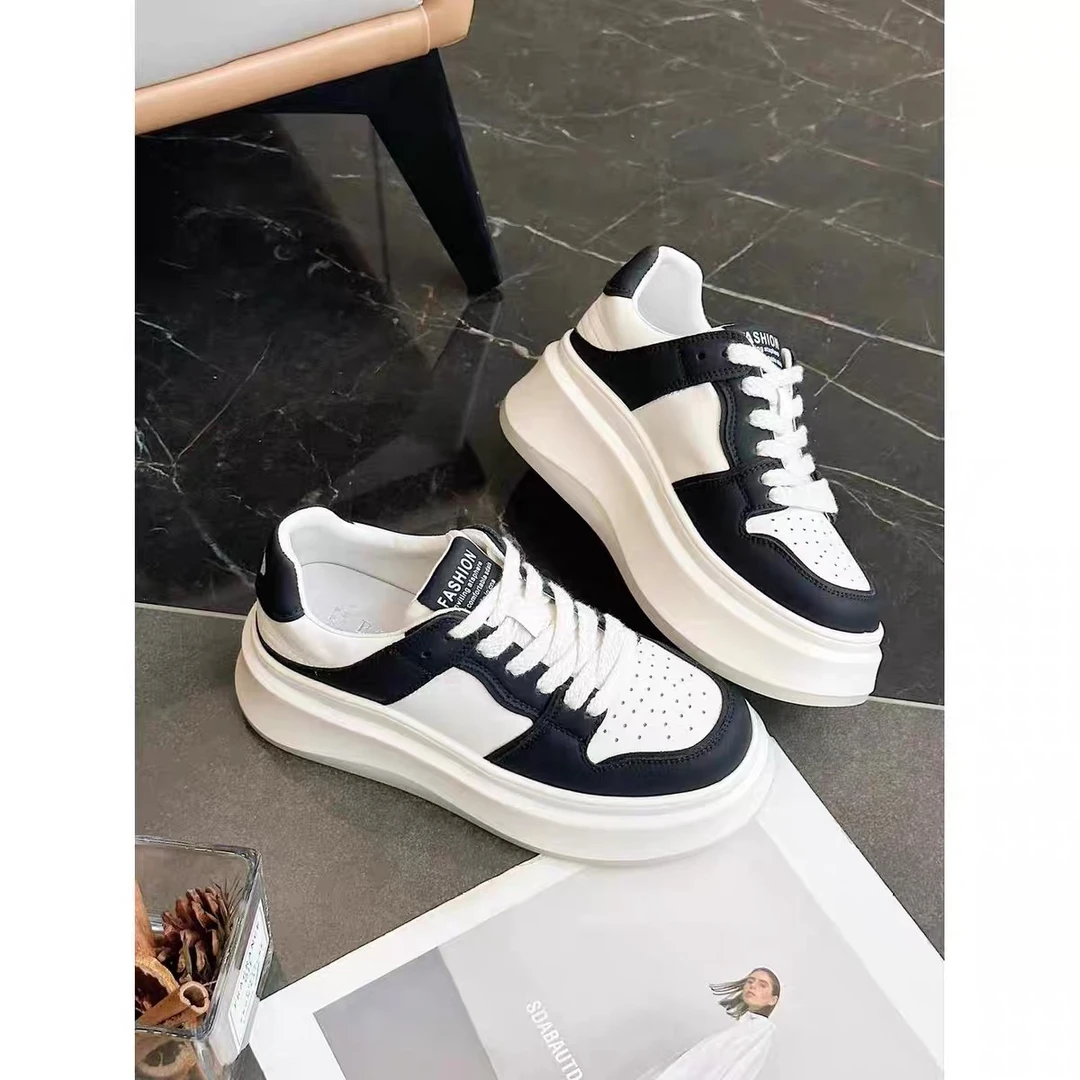 欧洲站厚底百搭休闲鞋