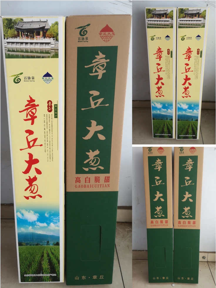 正宗章丘大葱 章丘大葱葱白原产地发货 抖音助农食用盒装特产佳品