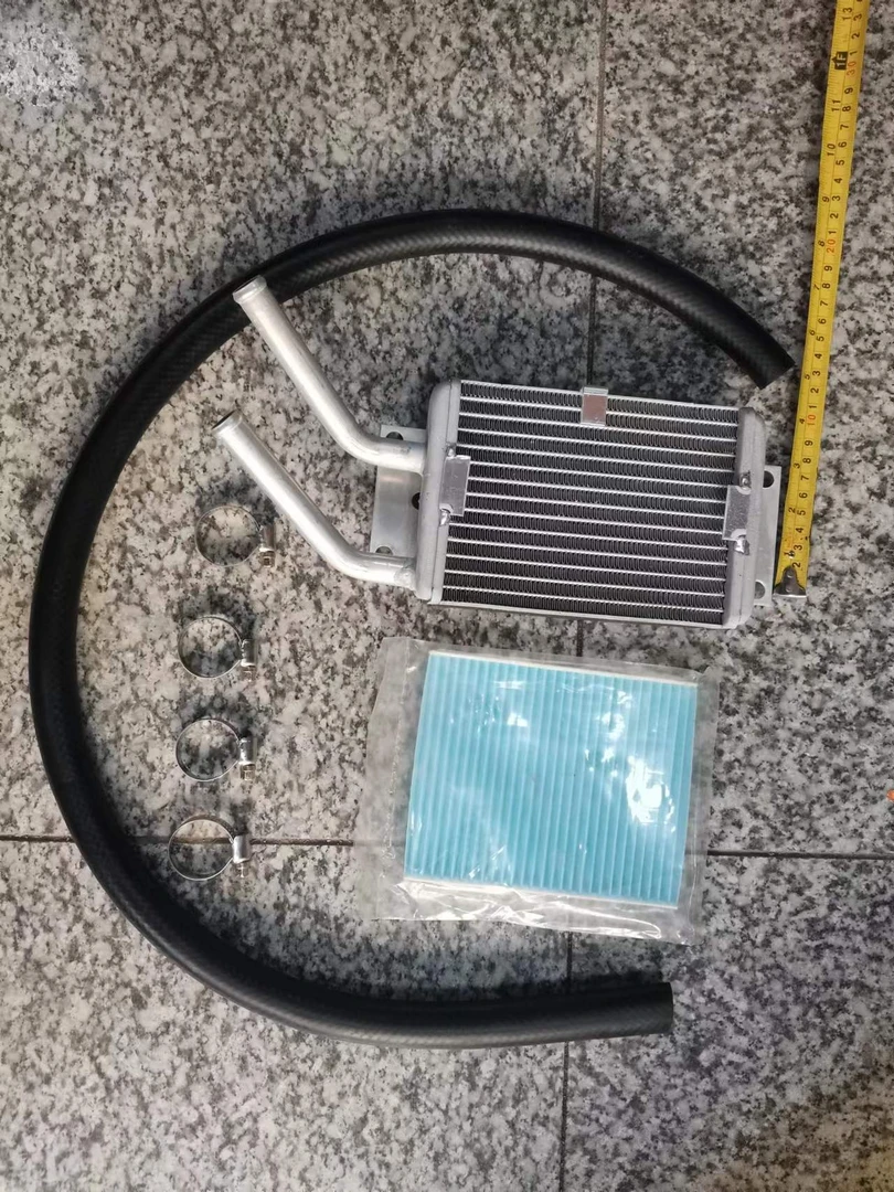 解放J6 外置暖风小水箱