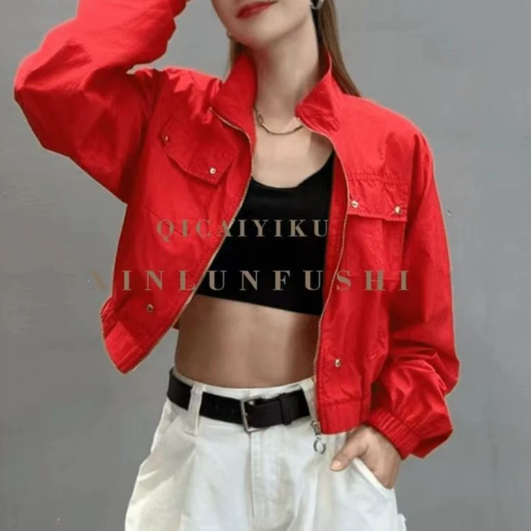 2025春秋新款广场舞曳步舞百搭个性爵士舞演出服运动潮