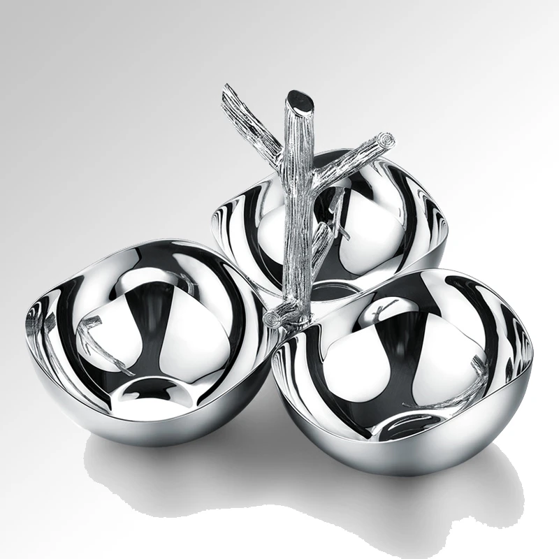 轻奢胡桃木干果盘客厅装饰品摆件茶几家用零食碗创意坚果盘茶托盘