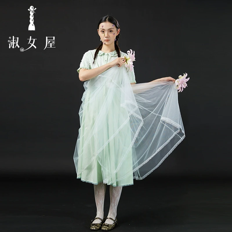 淑女屋官方旗舰店春天的故事连衣裙