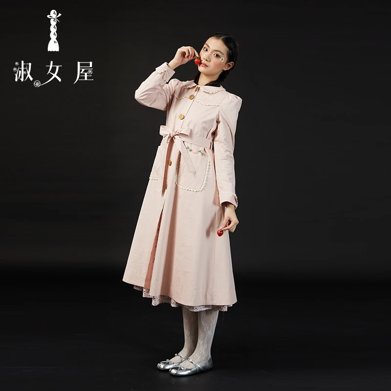 淑女屋官方旗舰店莎翁情史风衣①
