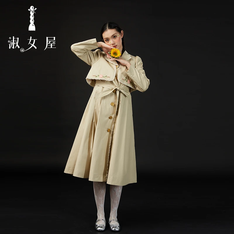 淑女屋官方旗舰店莎翁情史风衣④