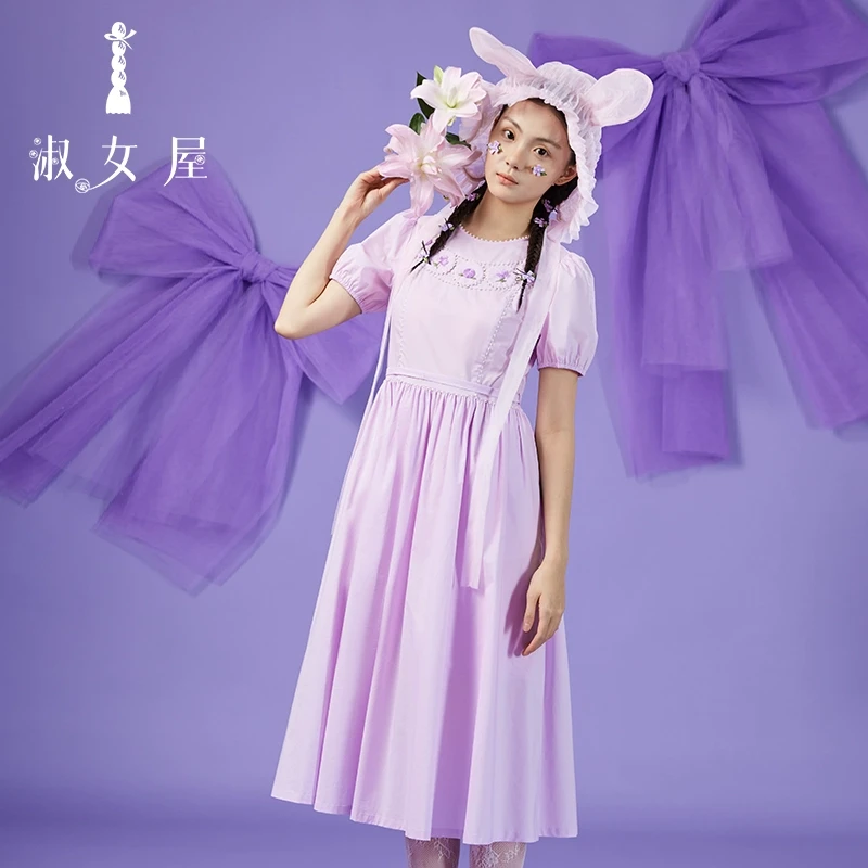 淑女屋官方旗舰店巴黎花园连衣裙①号