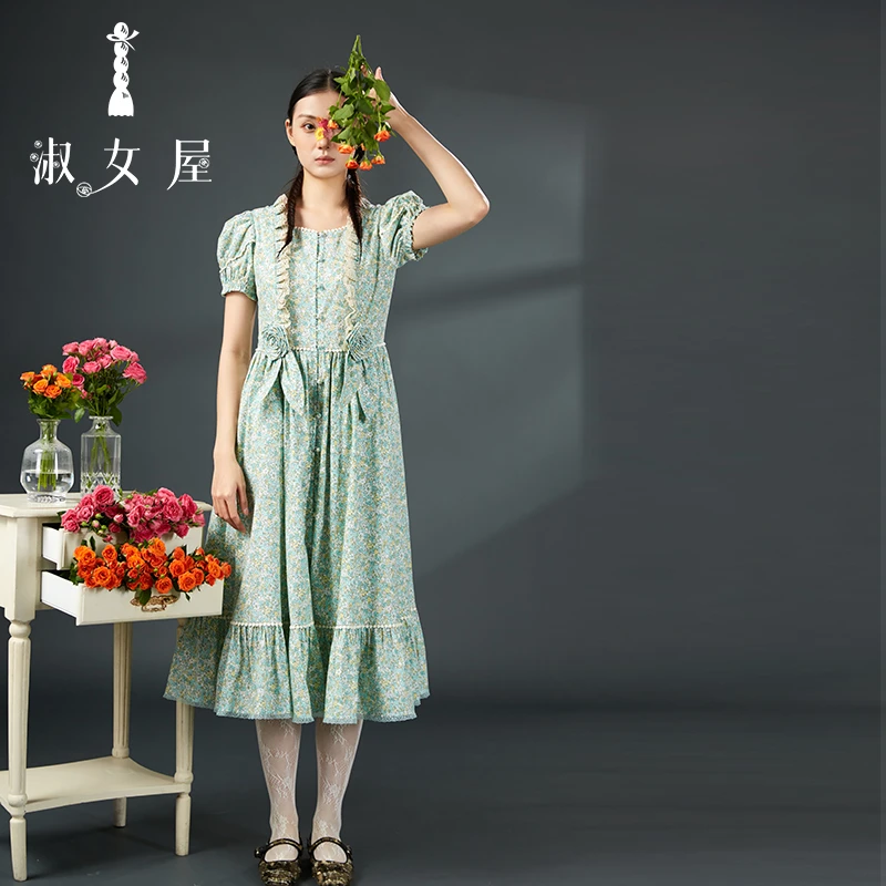 淑女屋官方旗舰店非洲公主连衣裙