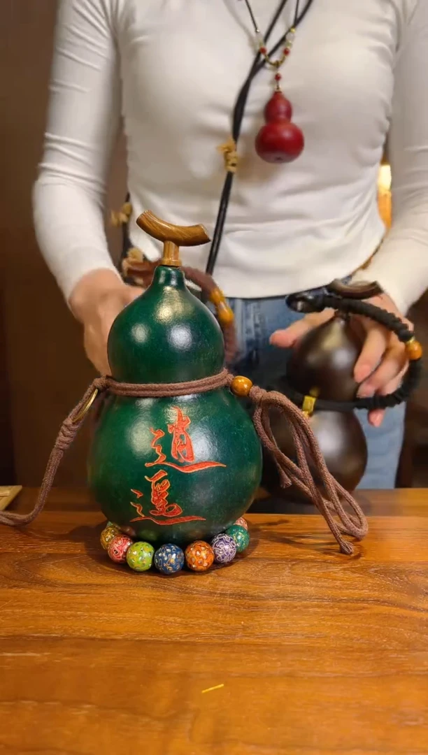 【闪购商品】93景禾大漆天然酒葫芦