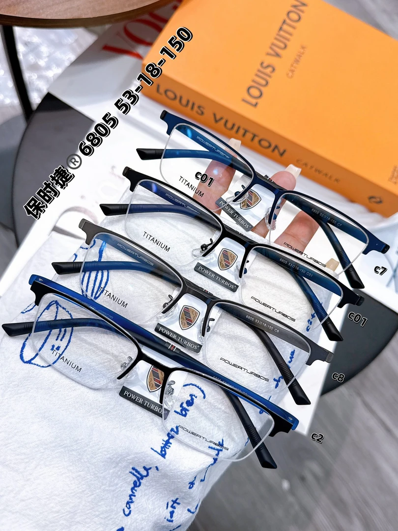 厂家批发保时捷同款高端商务眼镜