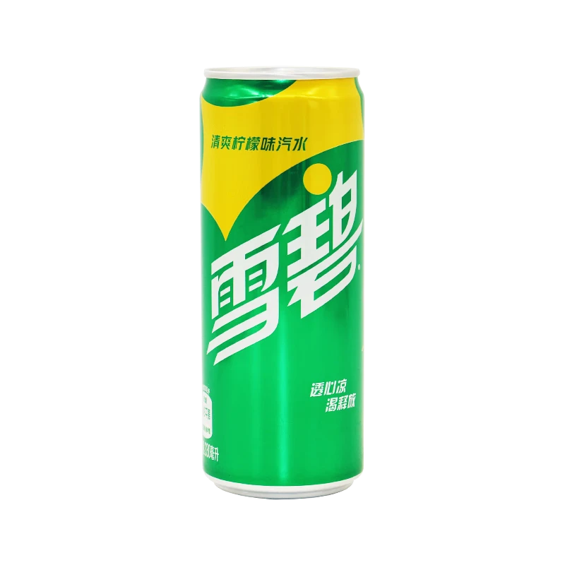 Sprite/雪碧汽水(摩登罐) 清爽柠檬味 330ml夏日必备饮品