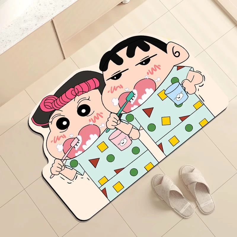 【冲量】拍一发二硅藻泥进门地垫吸水防滑卫生间速干厕所浴室家用