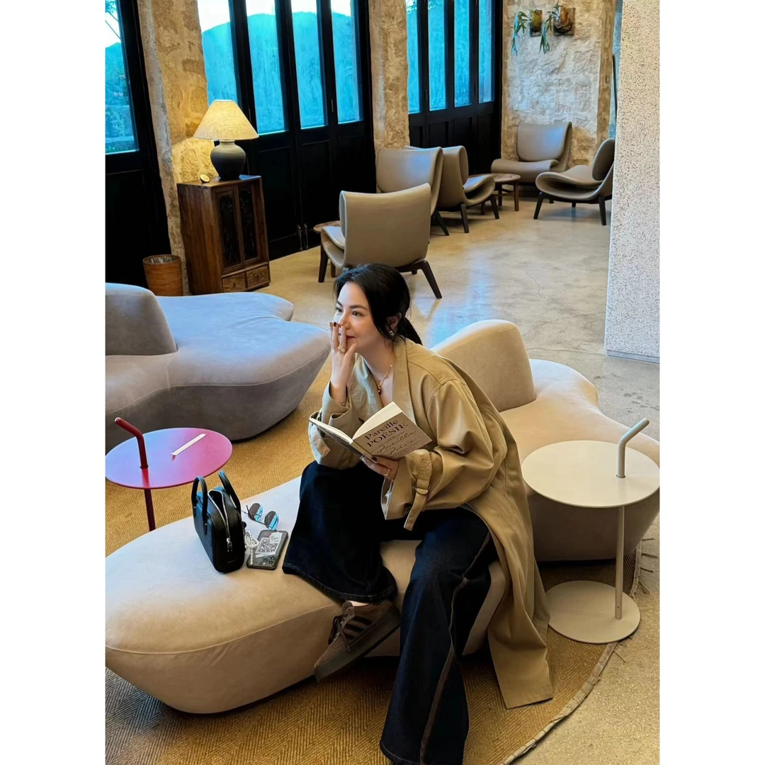 SP 巴黎梧桐 sp独定制高级感拉满气质质感风衣外套中长款风衣外套