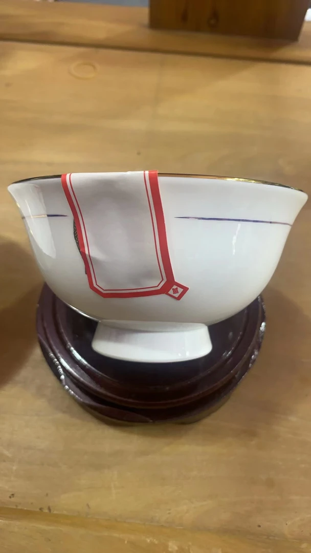 景德镇陶瓷5寸碗高脚果果碗