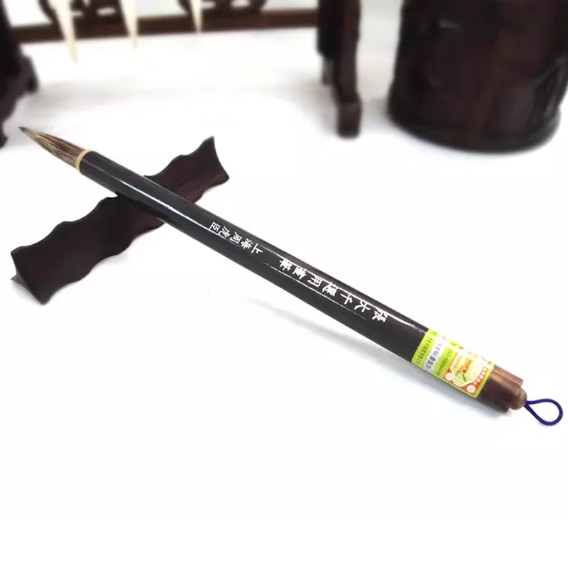 【张大千选用画笔】 兼毫笔  上海周虎臣 泼墨/泼彩/行书 出锋5.7cm