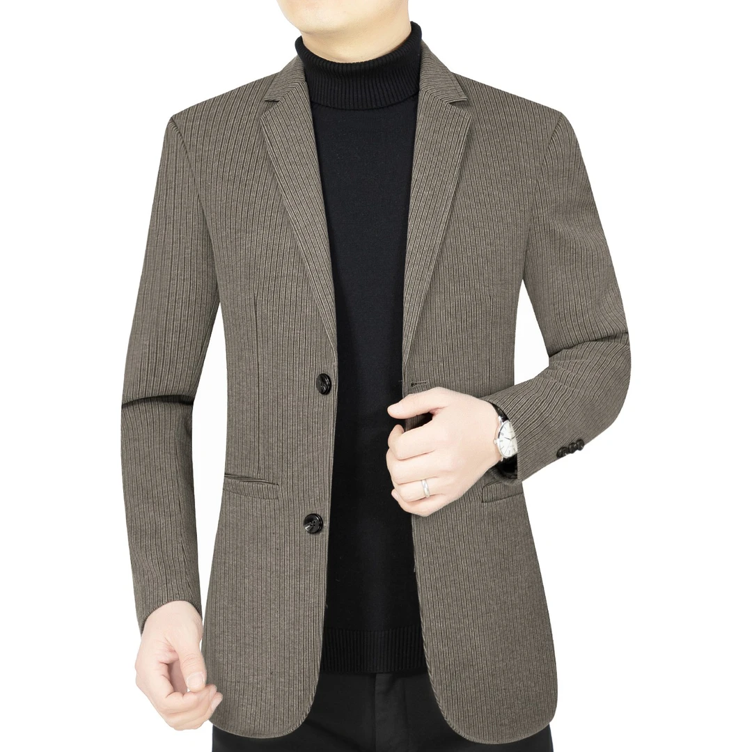 TUCANO/啄木鳥男装西装男士春秋休闲西服修身商务上衣中年爸爸装