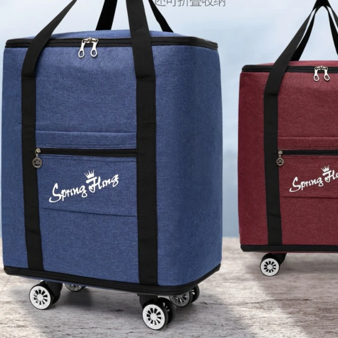 万向轮行李袋可背旅行包超大学生被子收纳折叠特大容量手提行李包