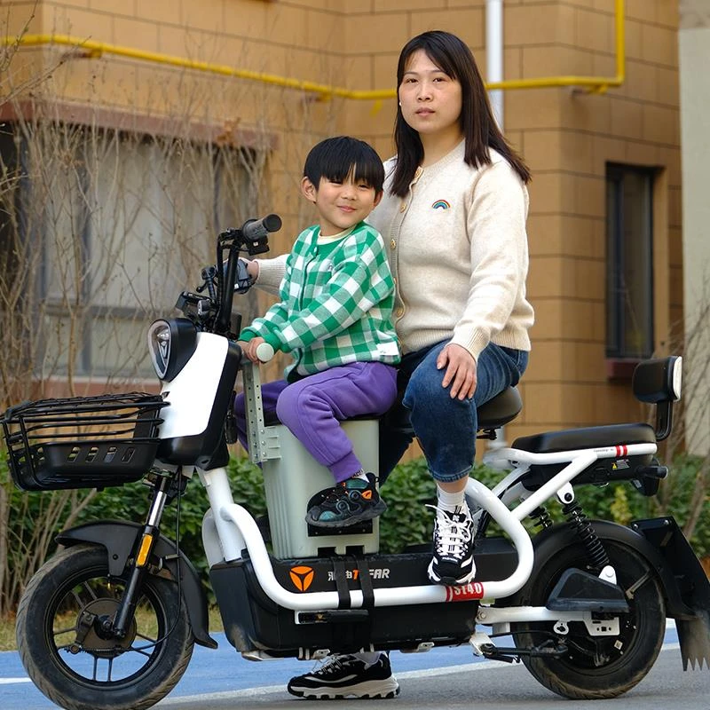 可储物式电动车儿童座椅前置电动车宝宝小孩坐椅雅迪爱玛绿源通用