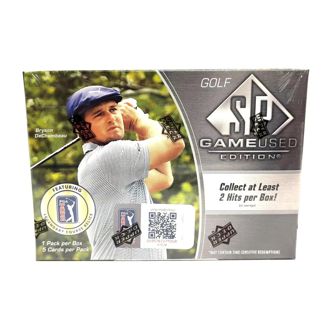 2021 Upper Deck SP Game Used Golf Hobby 高尔夫 球星卡 单盒