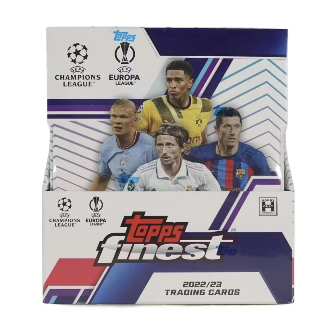 2022-23 Topps Finest UEFA 欧冠 Hobby 球星卡 单盒（一大盒）