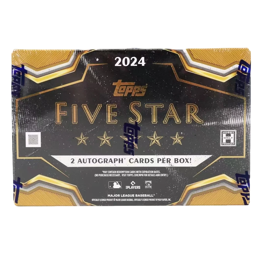 【新品首发】2024 Topps Five Star Baseball 棒球 五星 球星卡单盒