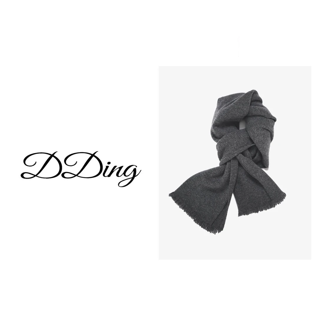 【DDing】100%全羊毛爆款秋冬保暖加厚时尚纯色百搭围巾210g