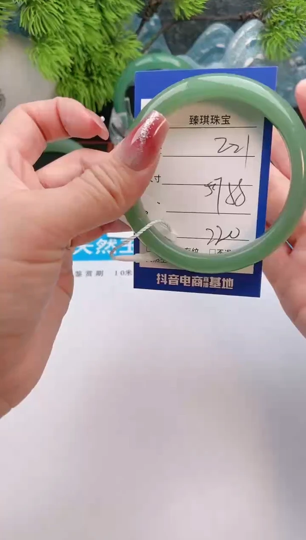 【闪购商品】石英质玉手镯未镶嵌z21东陵玉微色差