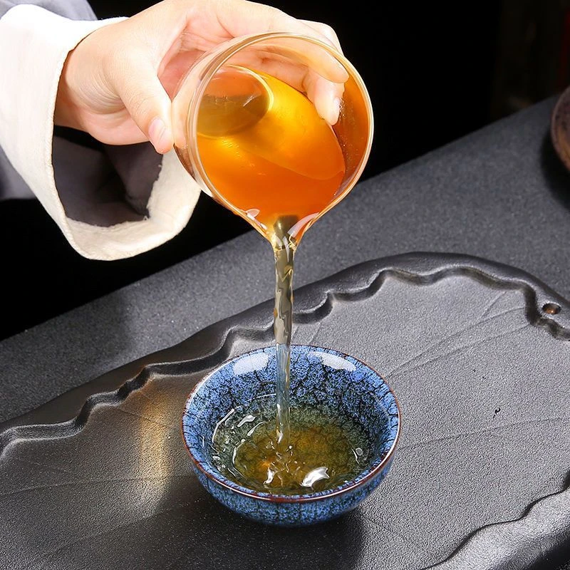 窑变五行杯茶杯功夫茶杯建盏茶盏陶瓷品茗杯天目大主人杯批发订购