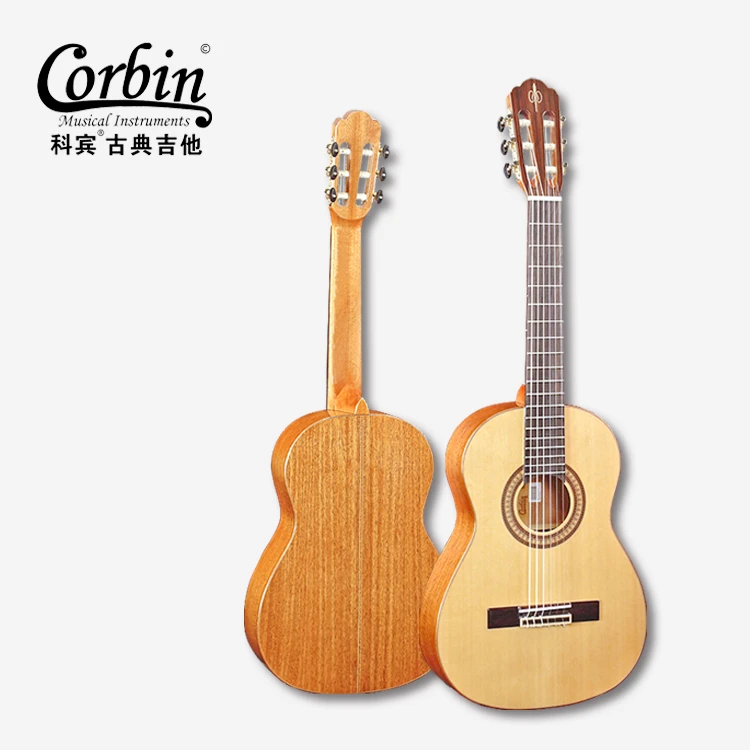 单板36寸儿童古典吉他MDG206E红松电箱3/4西班牙工艺