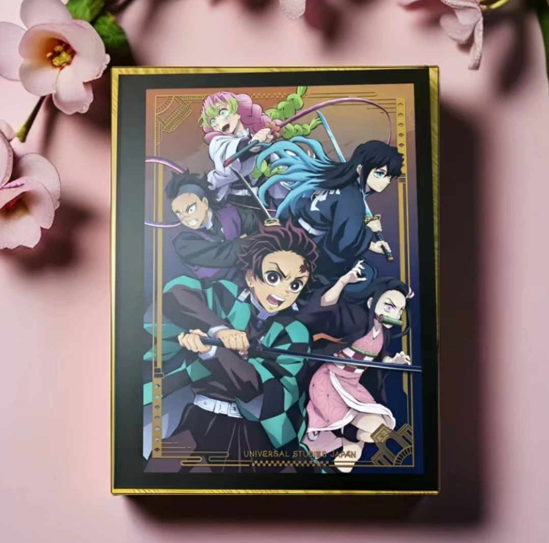 【鬼灭之刃】环球影城usj限定吧唧盒子（不带吧唧）