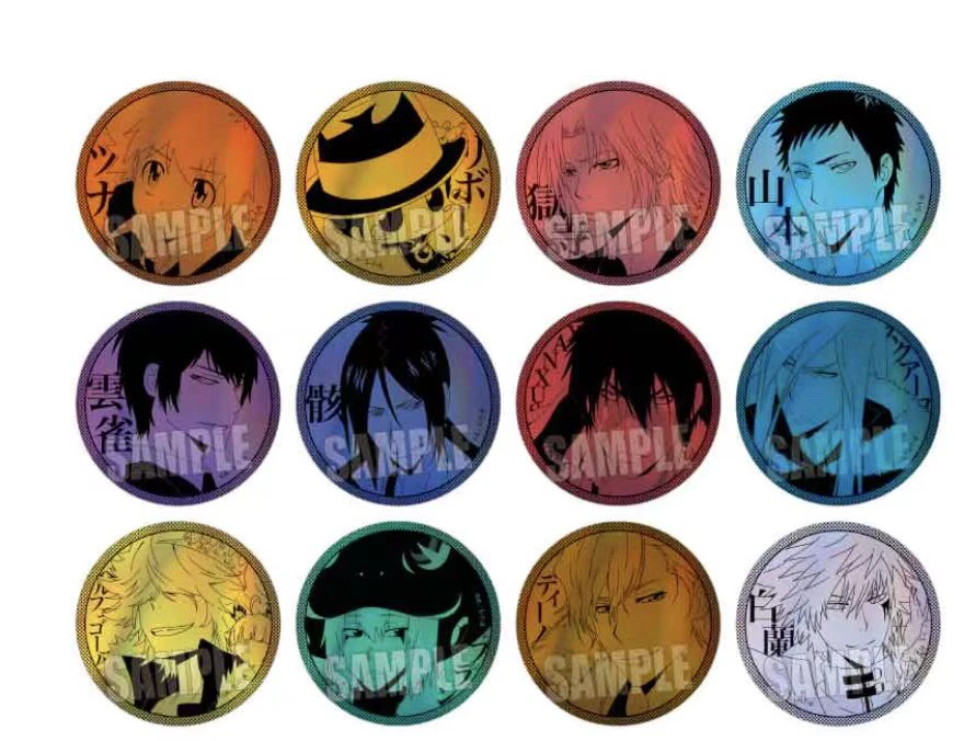 拍一拆二【家庭教师】铜闪吧唧（盲盒待拆）